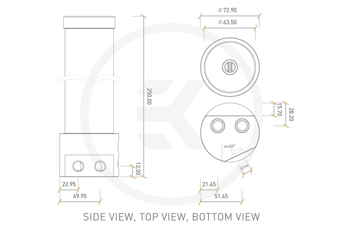 EK tank, EK-RES X3 250 RGB Default Title