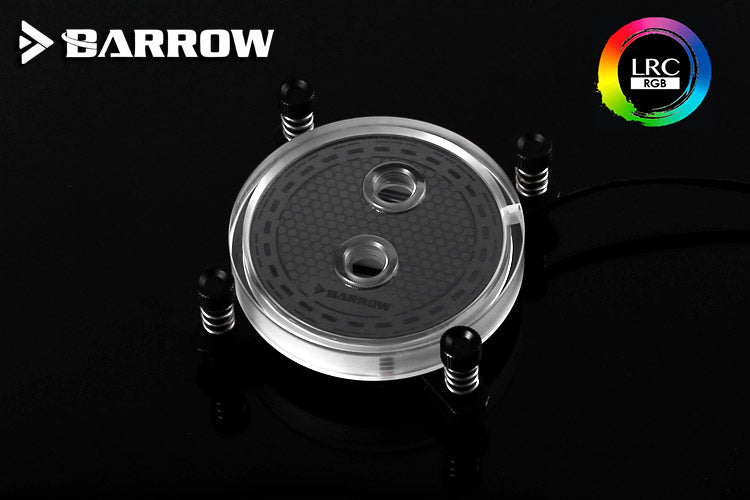Barrow CPU-vannblokk, Rays Edition, RGB, nickel/plexi, Intel 115X Default Title