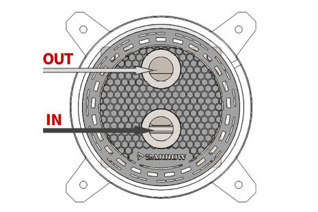 Barrow CPU-vannblokk, Rays Edition, RGB, nickel/plexi, Intel X99/X299 Default Title