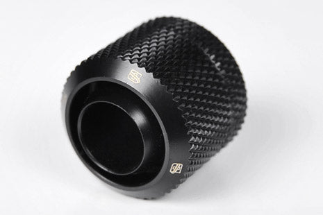 Barrow komp.nippel, 1/4&quot;BSPx3/8&quot;ID-1/2&quot;OD, Black Default Title