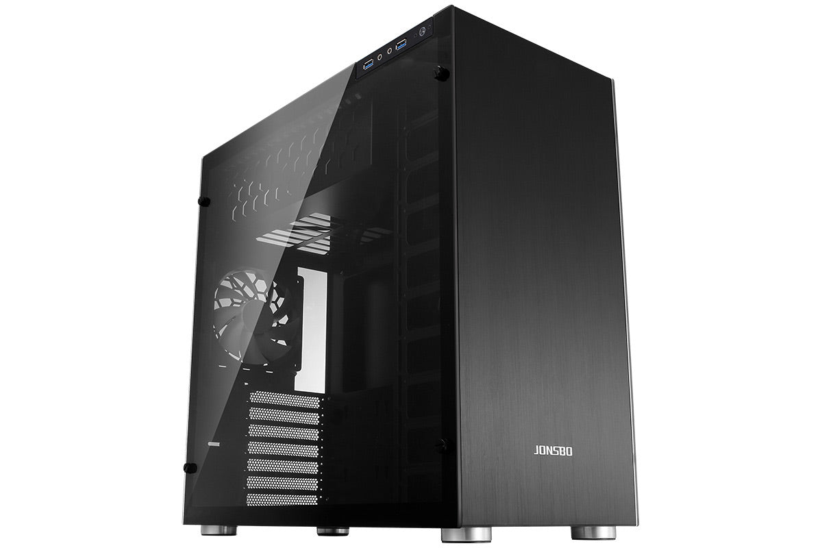 Jonsbo C4, sidevindu, Sort Default Title