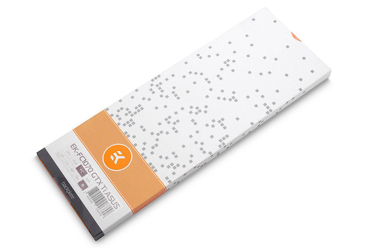 EK bakplate for EK-FC1070 GTX Ti ASUS Backplate - Black Default Title