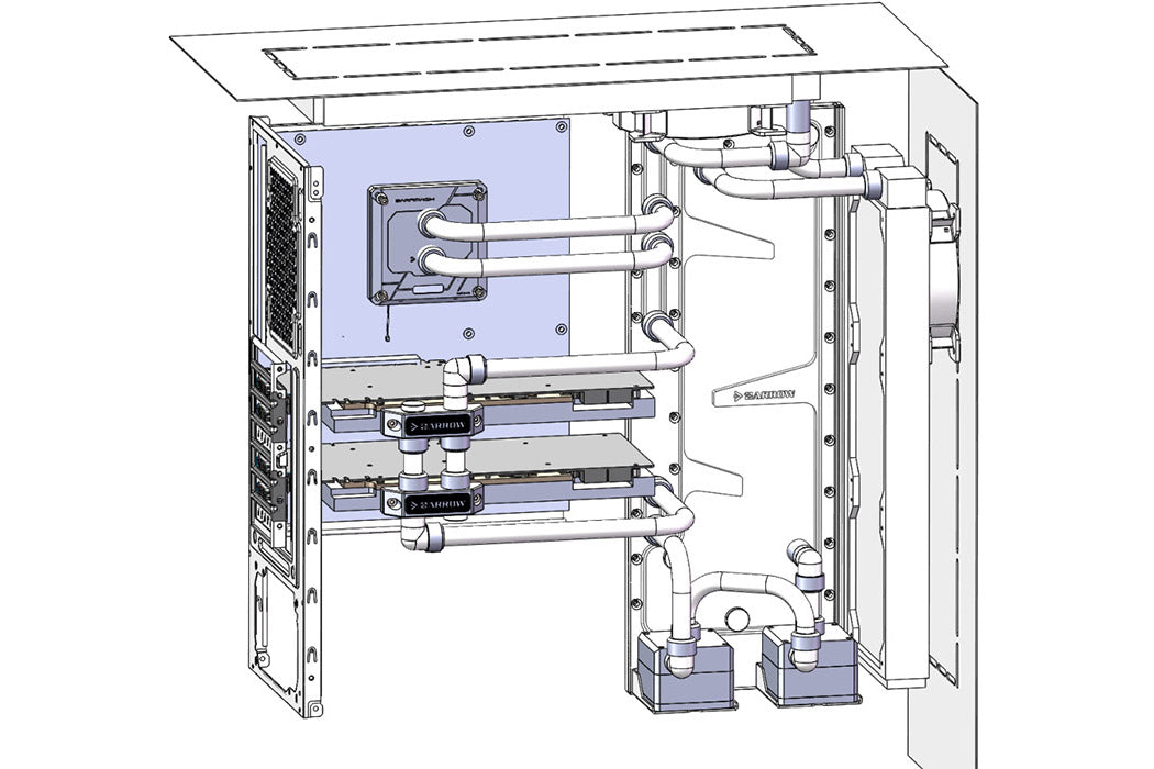 Barrow WaterWay for Cooler Master Cosmos C700P Default Title
