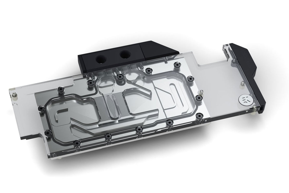 EK vannblokk for skjermkort, EK-Quantum Vector RTX RE D-RGB - Nickel+Plexi Default Title