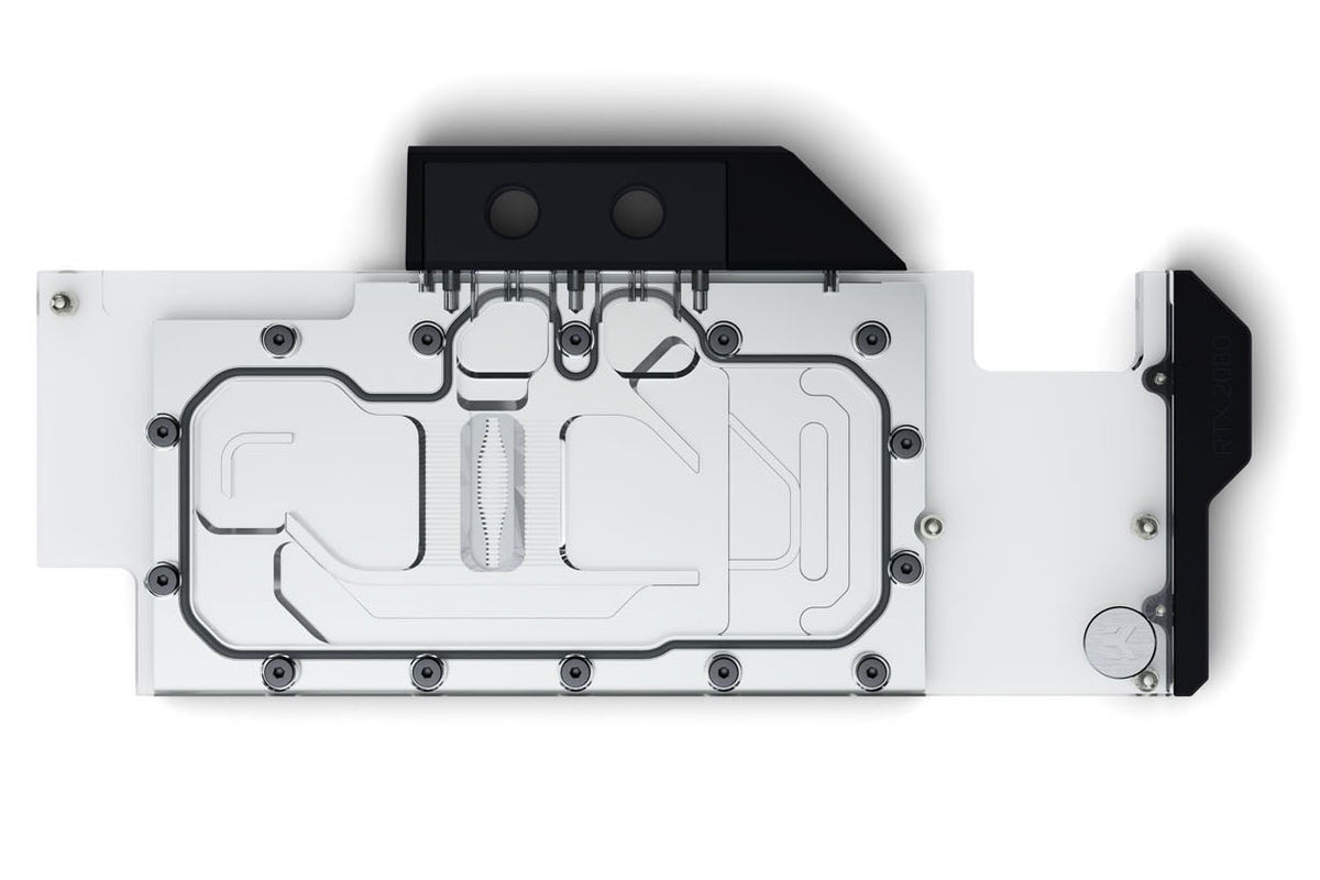 EK vannblokk for skjermkort, EK-Quantum Vector RTX RE D-RGB - Nickel+Plexi Default Title
