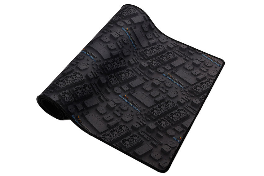 Barrow XXL musmatte med vannkjølingsmotiv, 90x40cm Default Title