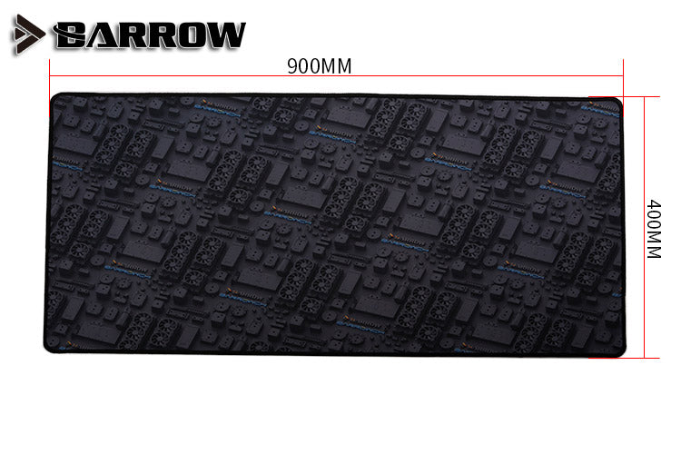 Barrow XXL musmatte med vannkjølingsmotiv, 90x40cm Default Title