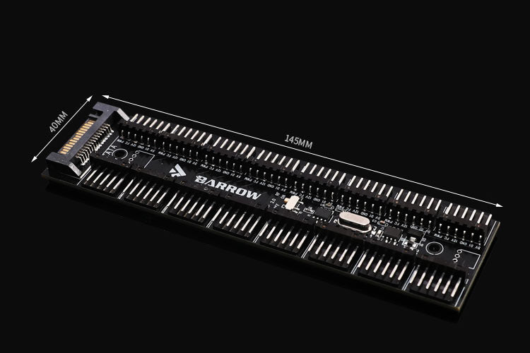 Barrow RGB lyskontroller, LRC 2.0, fjernbetjent, 16 kanaler Default Title