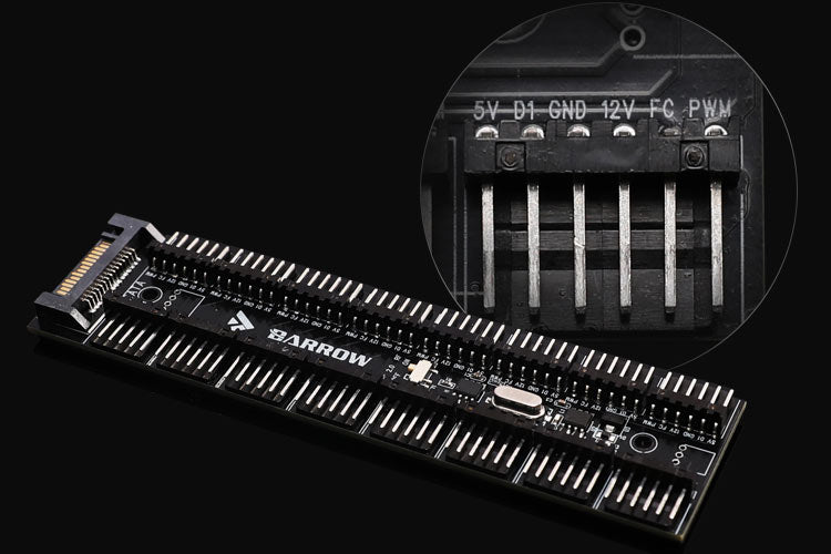Barrow RGB lyskontroller, LRC 2.0, fjernbetjent, 16 kanaler Default Title