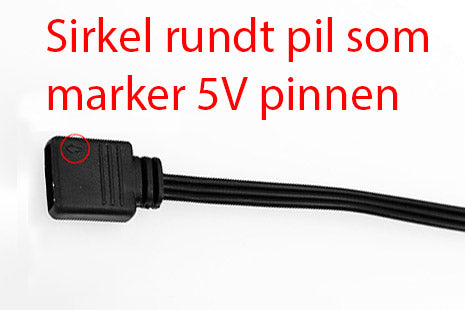 Barrow RGB kabel for hovedkort, LRC 2.0, 5 Volt Default Title