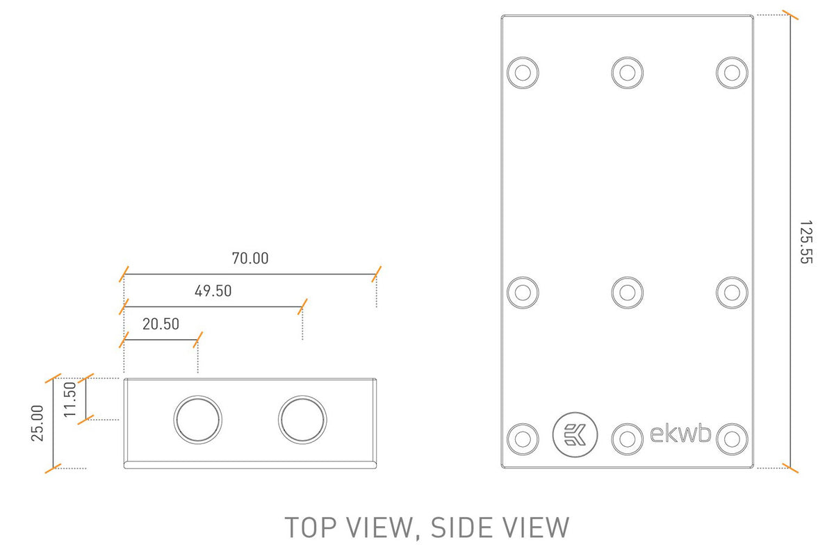 EK-FC Terminal X3, Parallel, Plexi Default Title