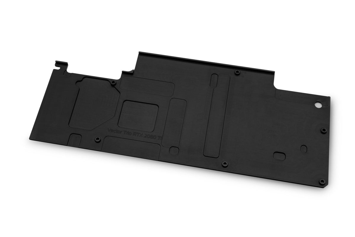 EK bakplate for EK-Vector Trio RTX 2080 Ti - Black Default Title