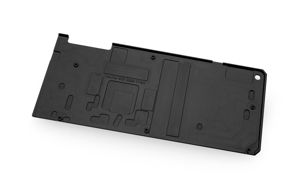 EK bakplate for EK-Vector FTW3 RTX 2080 Backplate - Black Default Title