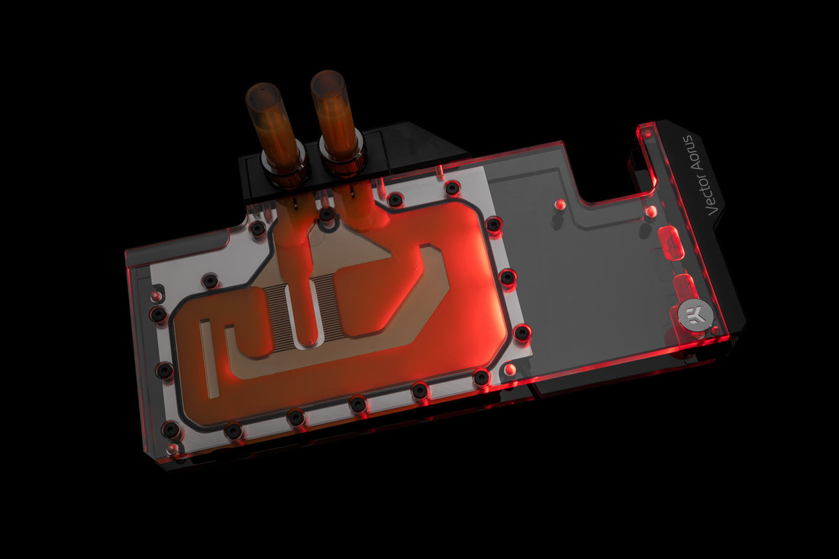 EK vannblokk for skjermkort, EK-Vector Aorus RTX 2080 Ti RGB - Nickel+Plexi Default Title