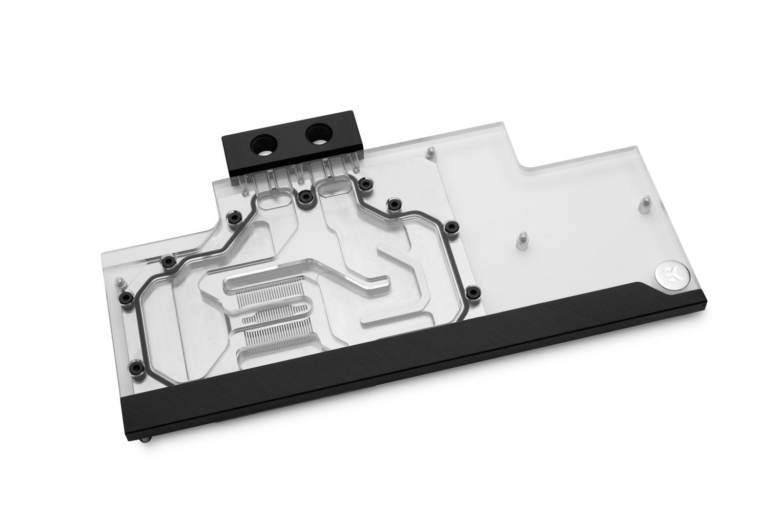 EK vannblokk for skjermkort, EK-FC Trio RTX 2080 Ti Classic RGB - Nickel+Plexi Default Title
