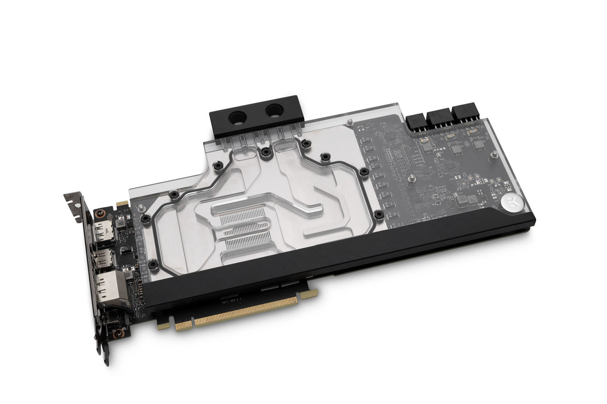 EK vannblokk for skjermkort, EK-FC Trio RTX 2080 Ti Classic RGB - Nickel+Plexi Default Title