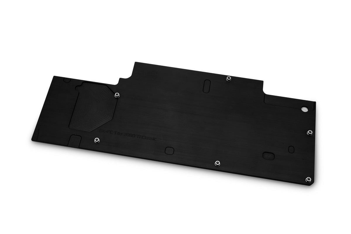 EK bakplate for EK-FC Trio RTX 2080 Ti Backplate Classic - Black Default Title