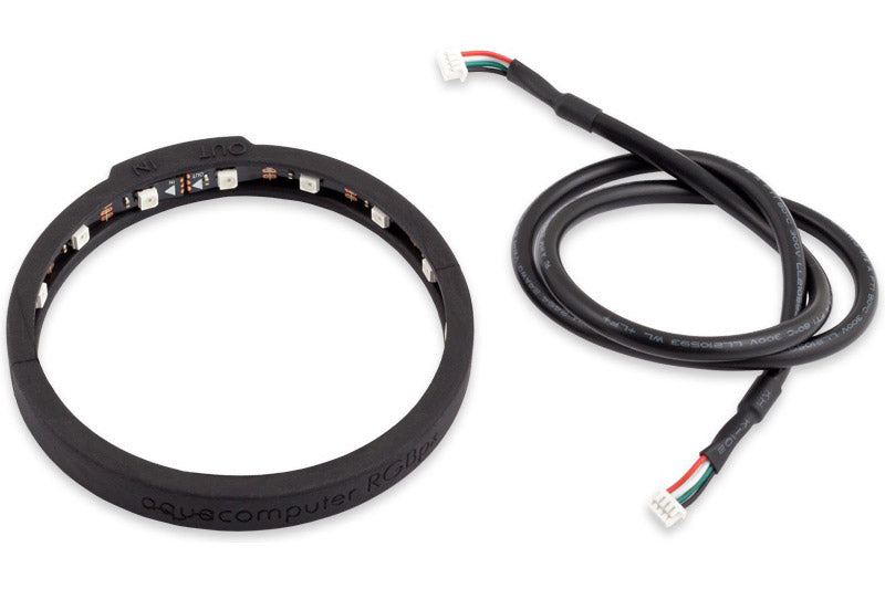 Aquacomputer RGBpx LED ring for aqualis 450 og 880, 15 adresserbare LEDer Default Title