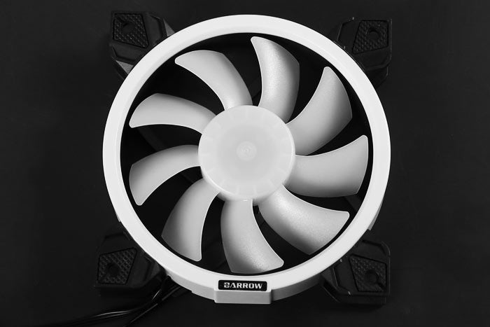 Barrow vifte, Aurora RGB Multicolor, PWM, 120x25 Default Title