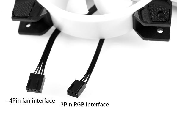 Barrow vifte, Aurora RGB Multicolor, PWM, 120x25 Default Title