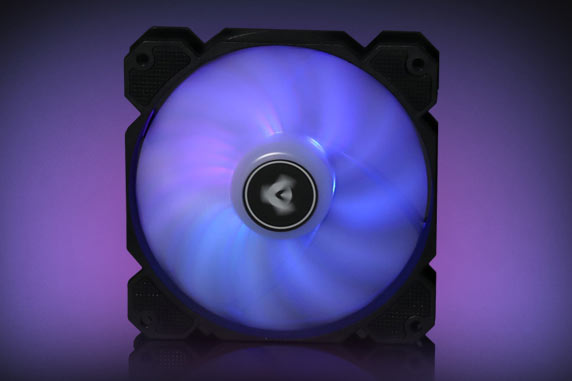 Barrow vifte, RGB Multicolor, PWM, 120x25 Default Title