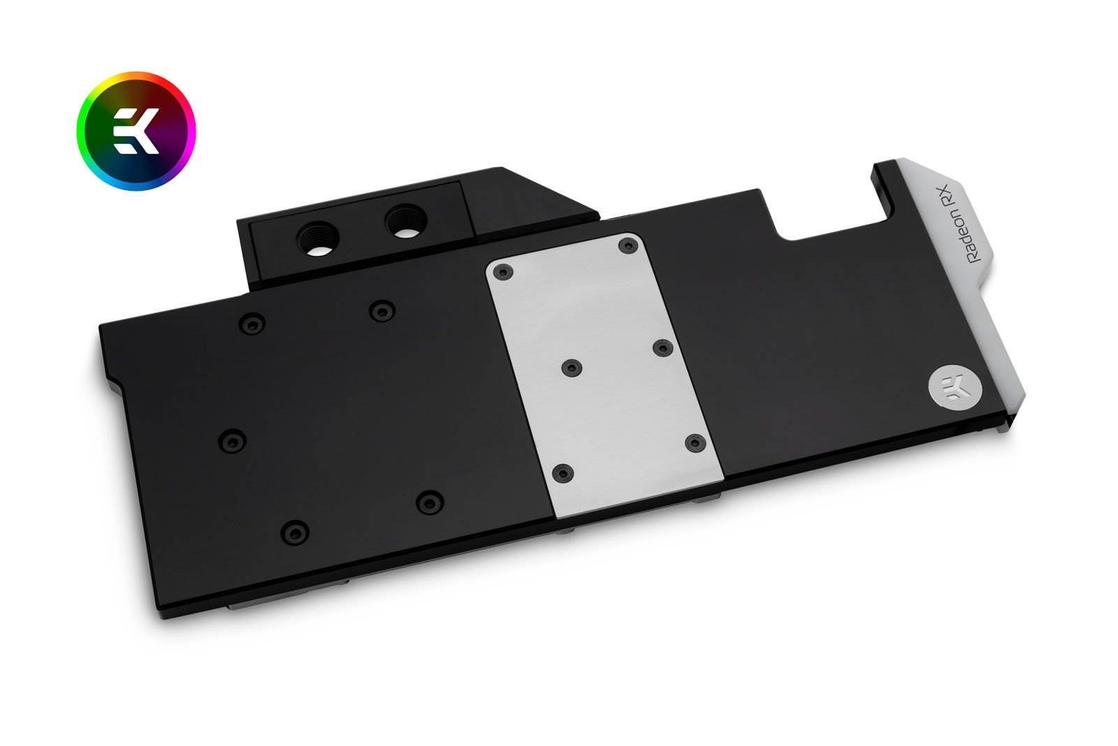 EK vannblokk for skjermkort, EK-Vector Radeon RX 5700 +XT RGB - Nickel+Acetal Default Title