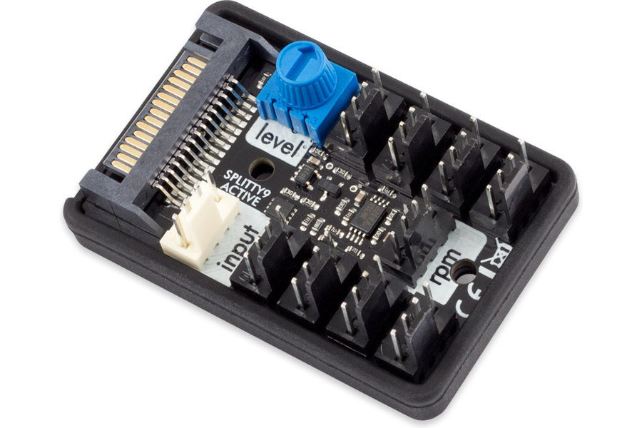 AquaComputer SPLITTY9 ACTIVE splitter, opptil PWM 9 vifter Default Title