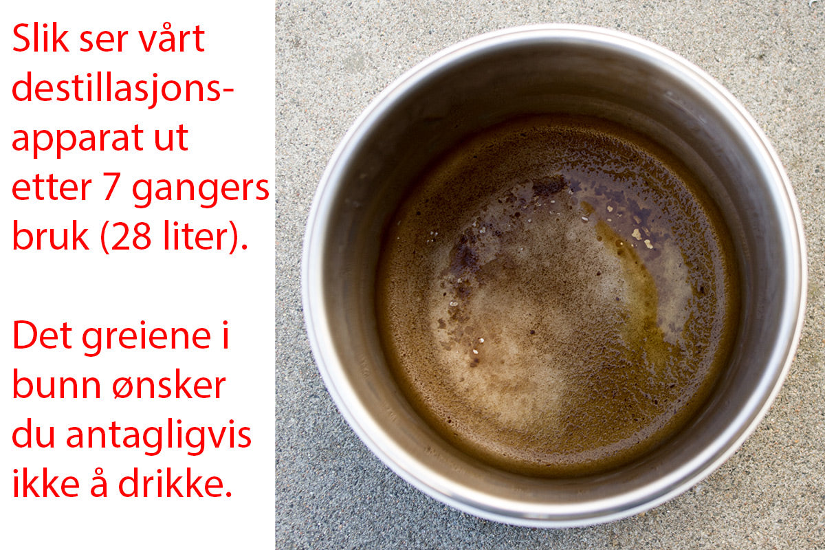 Megahome 316 Deluxe destillasjonsapparat for vann, syrefast stål, hvit topp, glassmugge Default Title