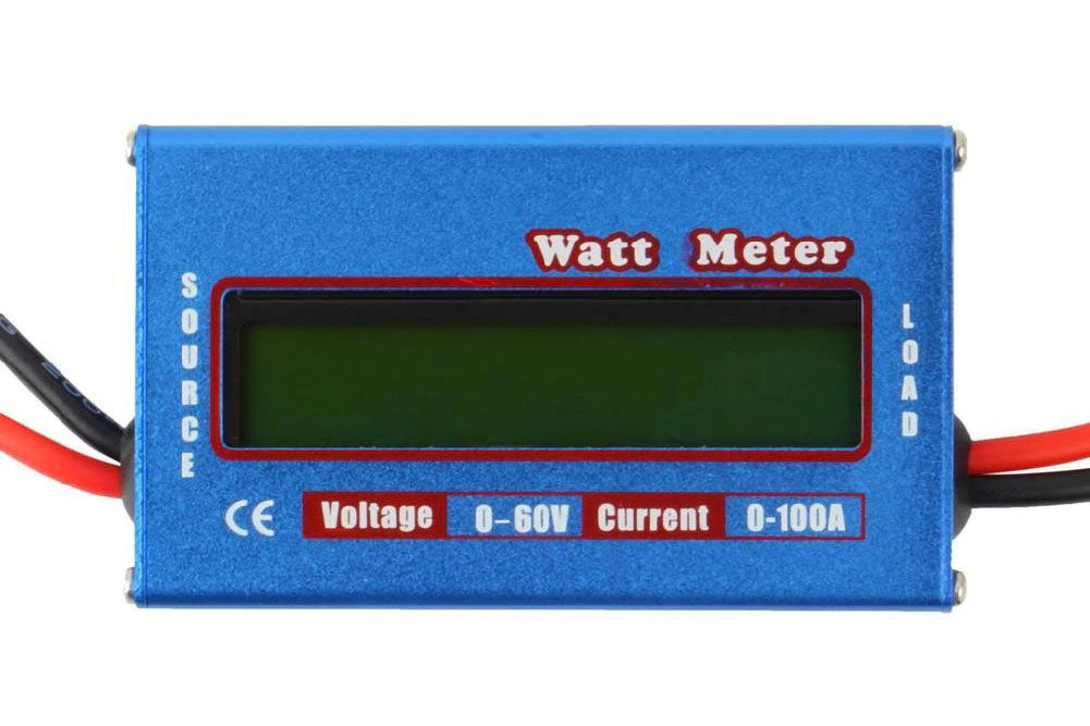 Effektmåler, 0-60V, 0-100A Default Title