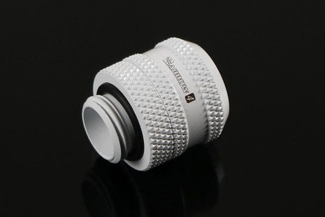 Barrow røradapter m/overfallsmutter, 1/4&quot;BSPx Ø12mm, White, V4 Default Title