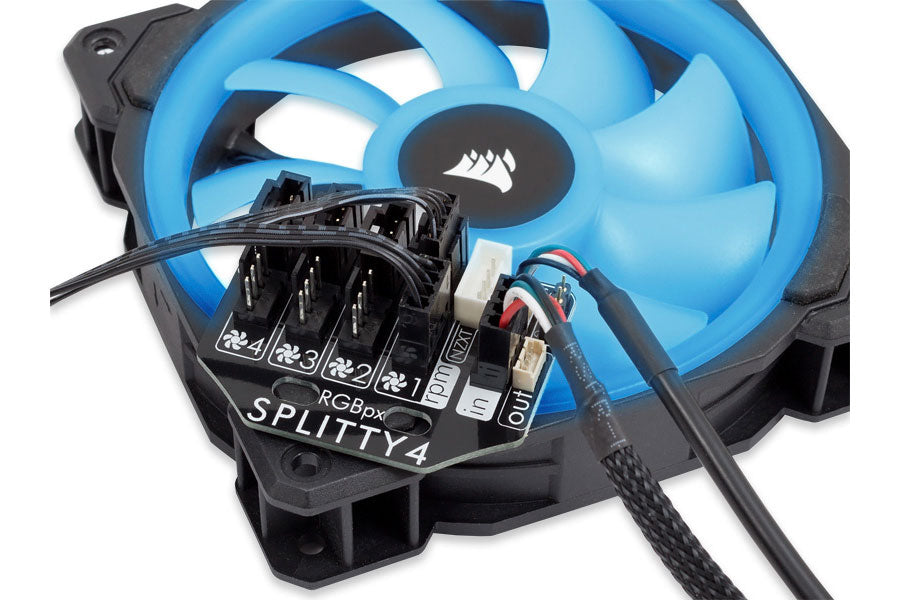 AquaComputer splitter for vifter og LED lys, RGBpx Splitty4 Default Title