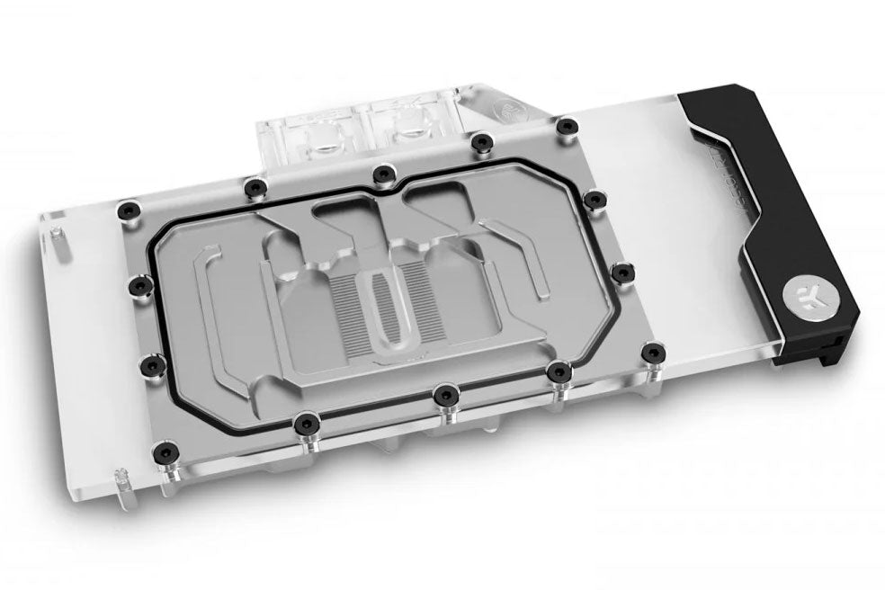 EK vannblokk for skjermkort, EK-Quantum Vector Trinity RTX 3080/3090 D-RGB - Nickel+Plexi Default Title