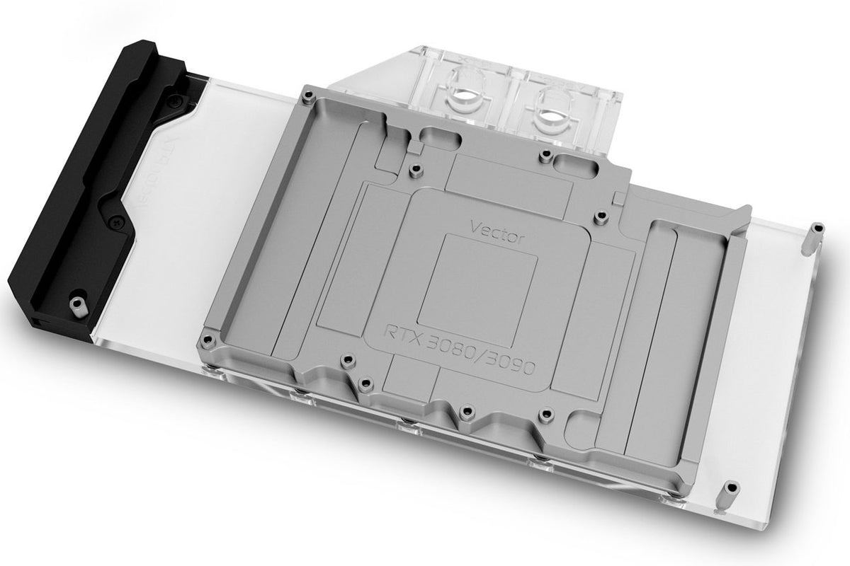 EK vannblokk for skjermkort, EK-Quantum Vector Trinity RTX 3080/3090 D-RGB - Nickel+Plexi Default Title