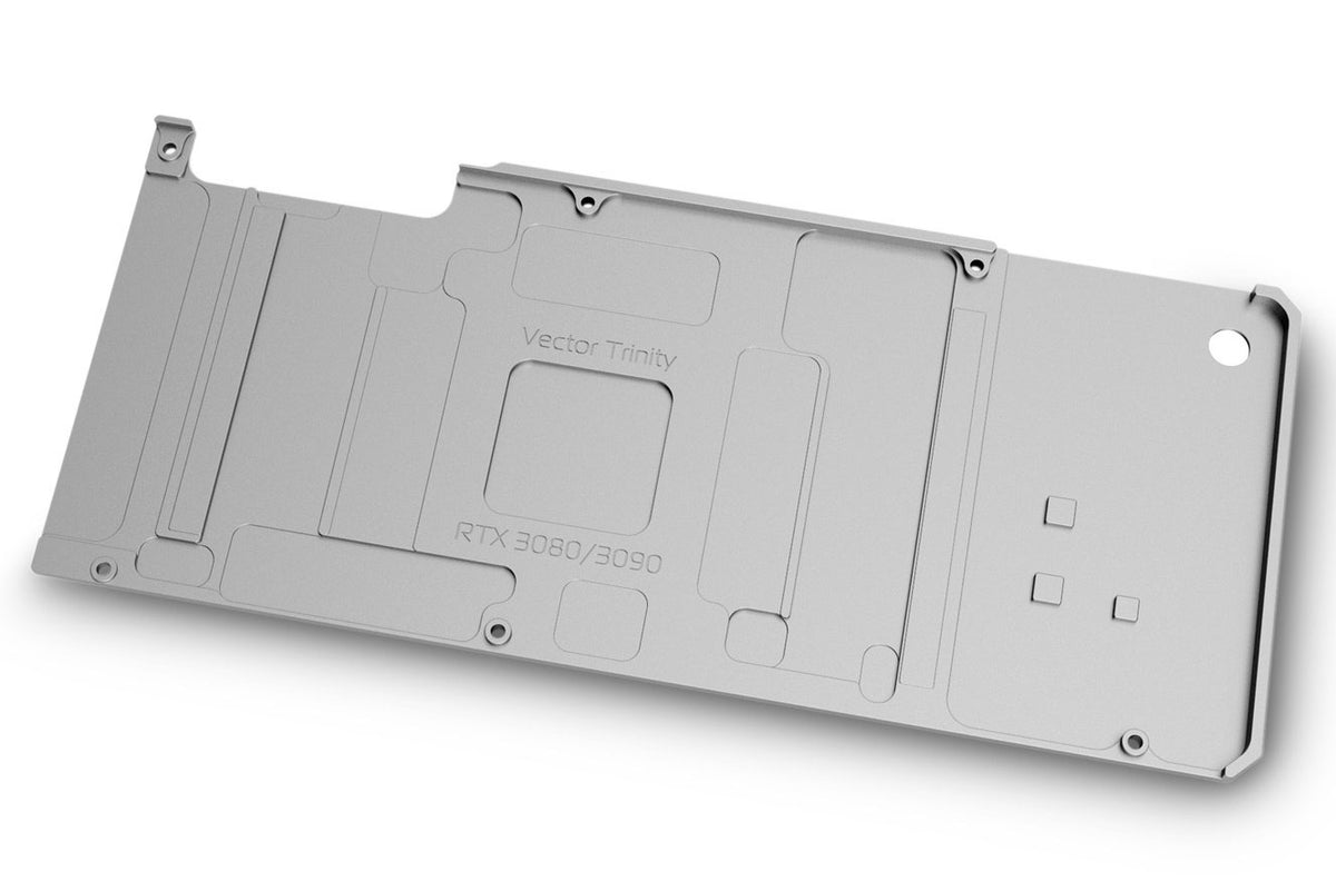 EK bakplate for EK-Quantum Vector Trinity RTX 3080/3090 Backplate - Nickel Default Title