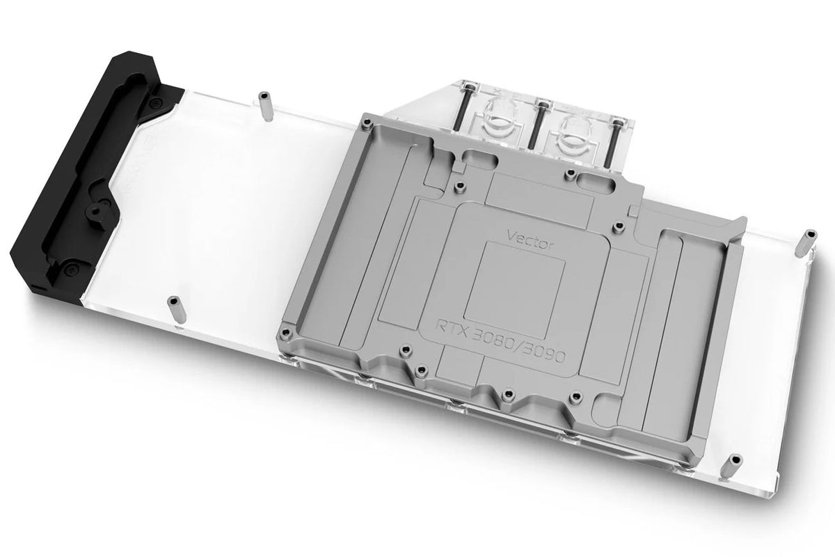EK vannblokk for skjermkort, EK-Quantum Vector XC3 RTX 3080/3090 D-RGB - Nickel+Plexi Default Title