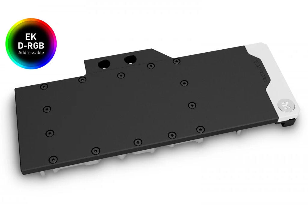EK vannblokk for skjermkort, EK-Quantum Vector XC3 RTX 3080/3090 D-RGB - Nickel+Acetal Default Title
