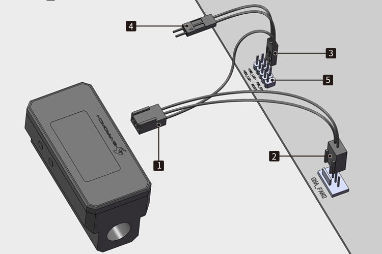 Barrow temperaturmåler med OLED display, V4 Default Title