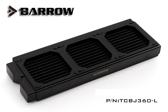 Barrow brakett for radiator, ekstern, 3x120, sort Default Title