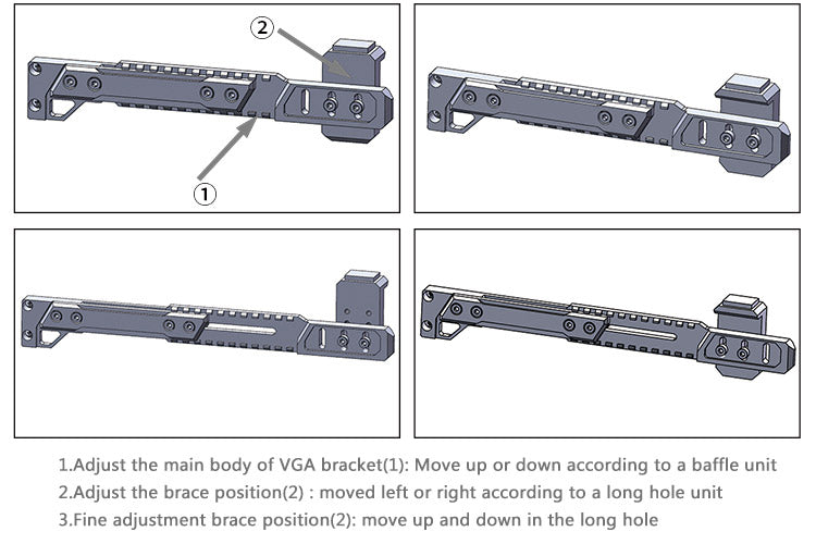 Barrow støttebrakett for skjermkort Default Title