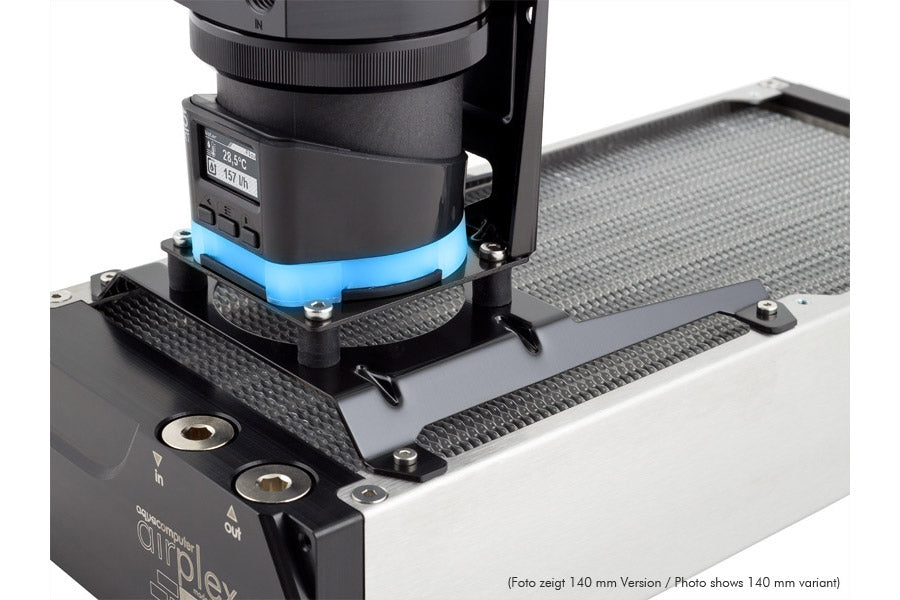 Aquacomputer brakett for ULTITUBE D5 tank, 120 mm vifteplass Default Title