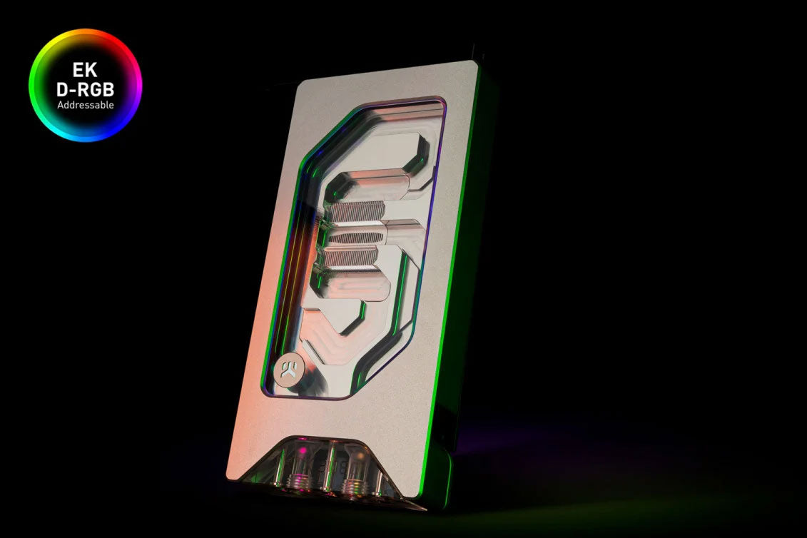 EK vannblokk for skjermkort, EK-Quantum Vector FE RTX 3080 D-RGB - Silver Special Edition Default Title