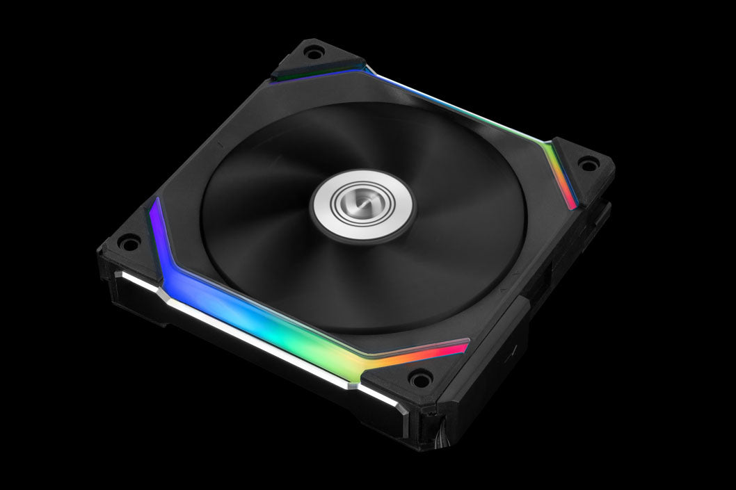 Lian Li vifte, UNI FAN SL120 RGB PWM Fan - black - 120 mm