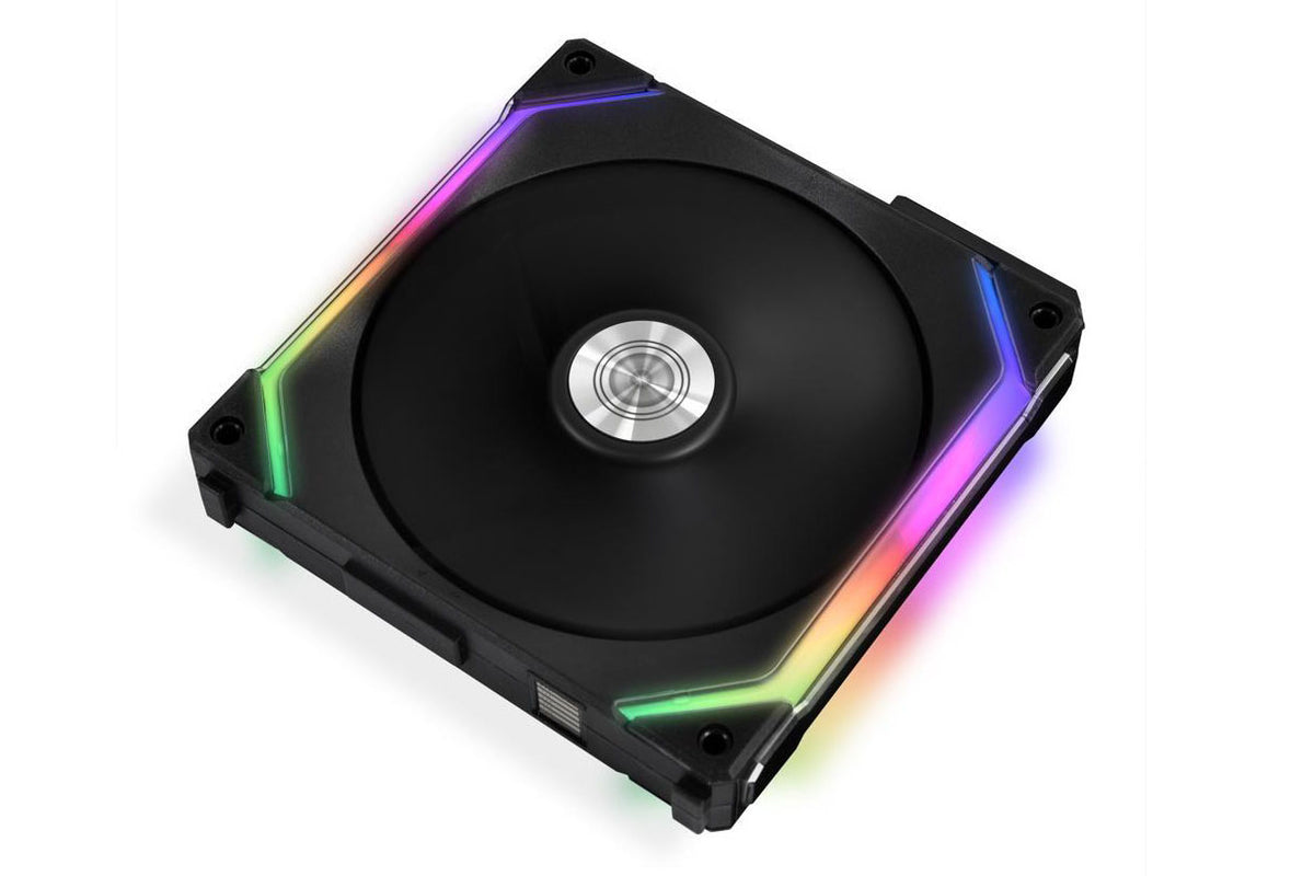 Lian Li vifte, UNI FAN SL140 RGB PWM Fan - black - 140 mm