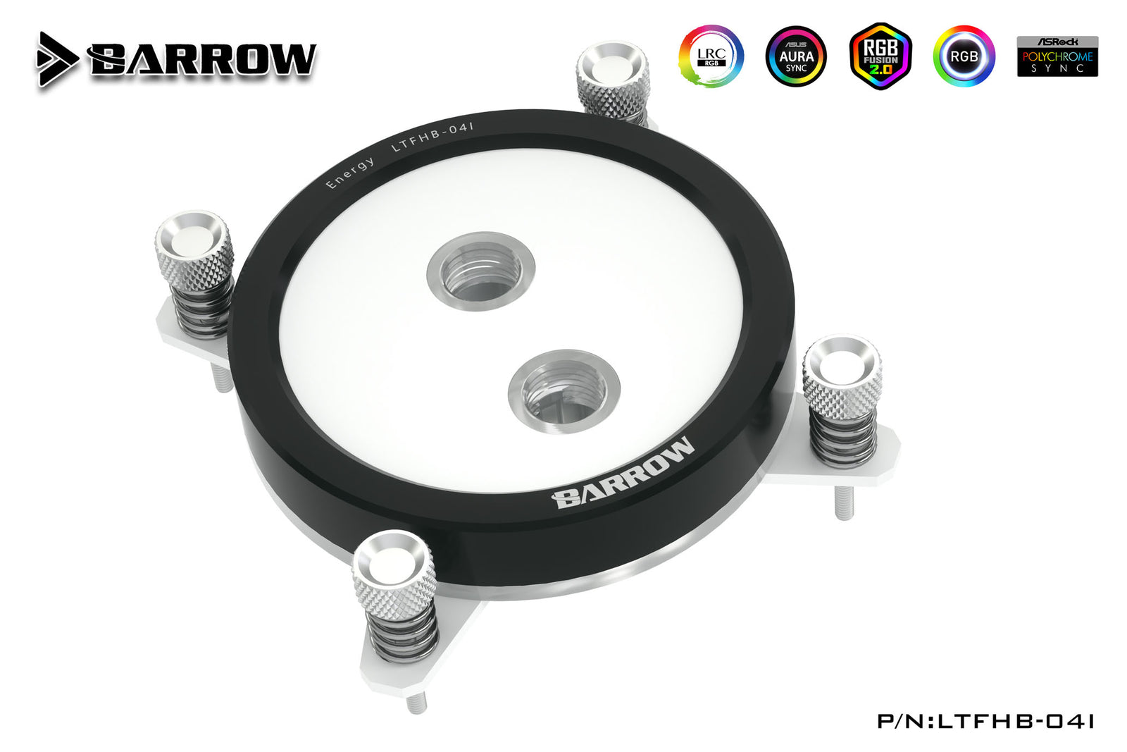 Barrow CPU-vannblokk, RGB LRC 2.0, Intel 1700