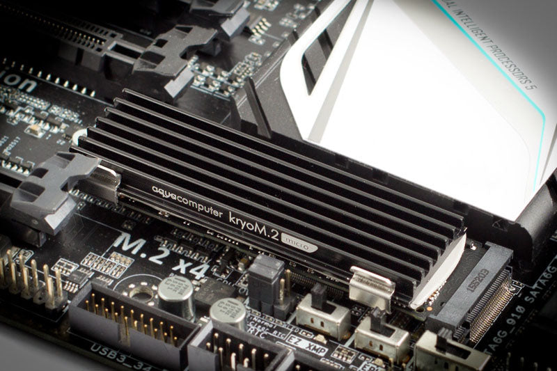 AquaComputer kjøleribbe for M.2 2280 SSD