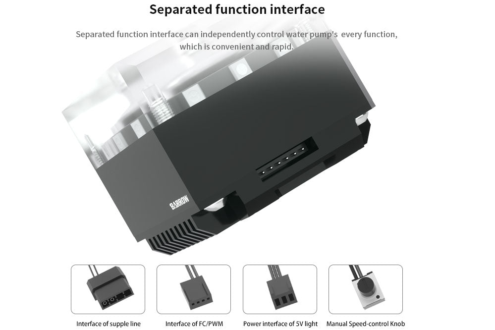 Barrow tank m/pumpe, 17W, PWM, LRC 2.0