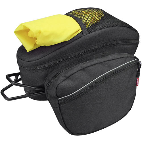 KLICKfix Contour Max Touring sykkelveske, sort Default Title