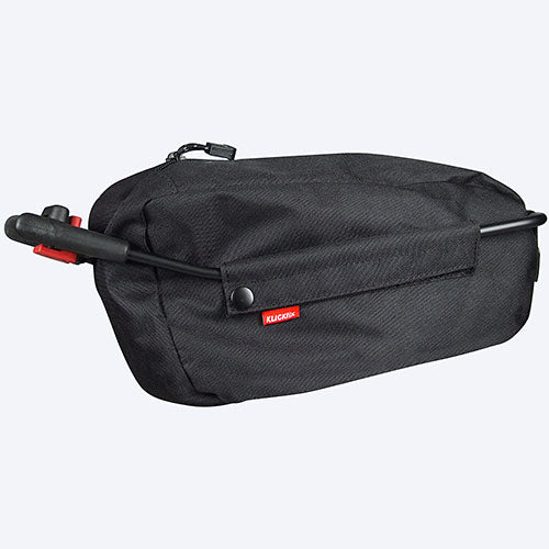 KLICKfix Contour sykkelveske, sort Default Title