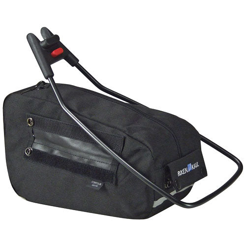 KLICKfix Contour sykkelveske, sort Default Title