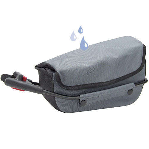 KLICKfix Contour vanntett sykkelveske, sort Default Title